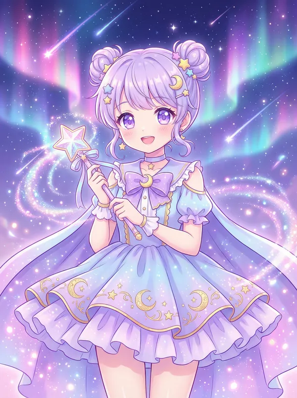 Personagem IA estilo Anime